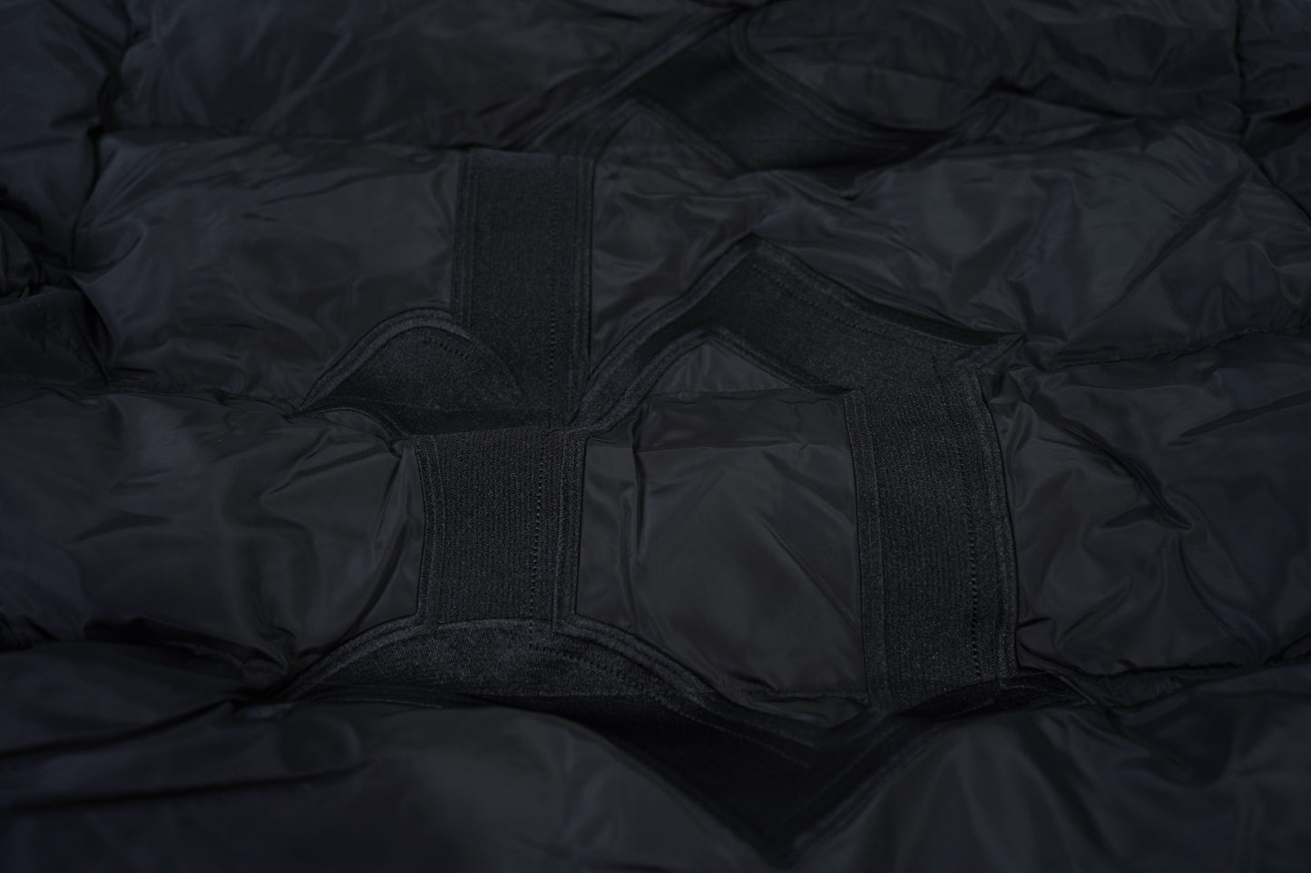 BLACK ON BLACK PUFFER JACKET