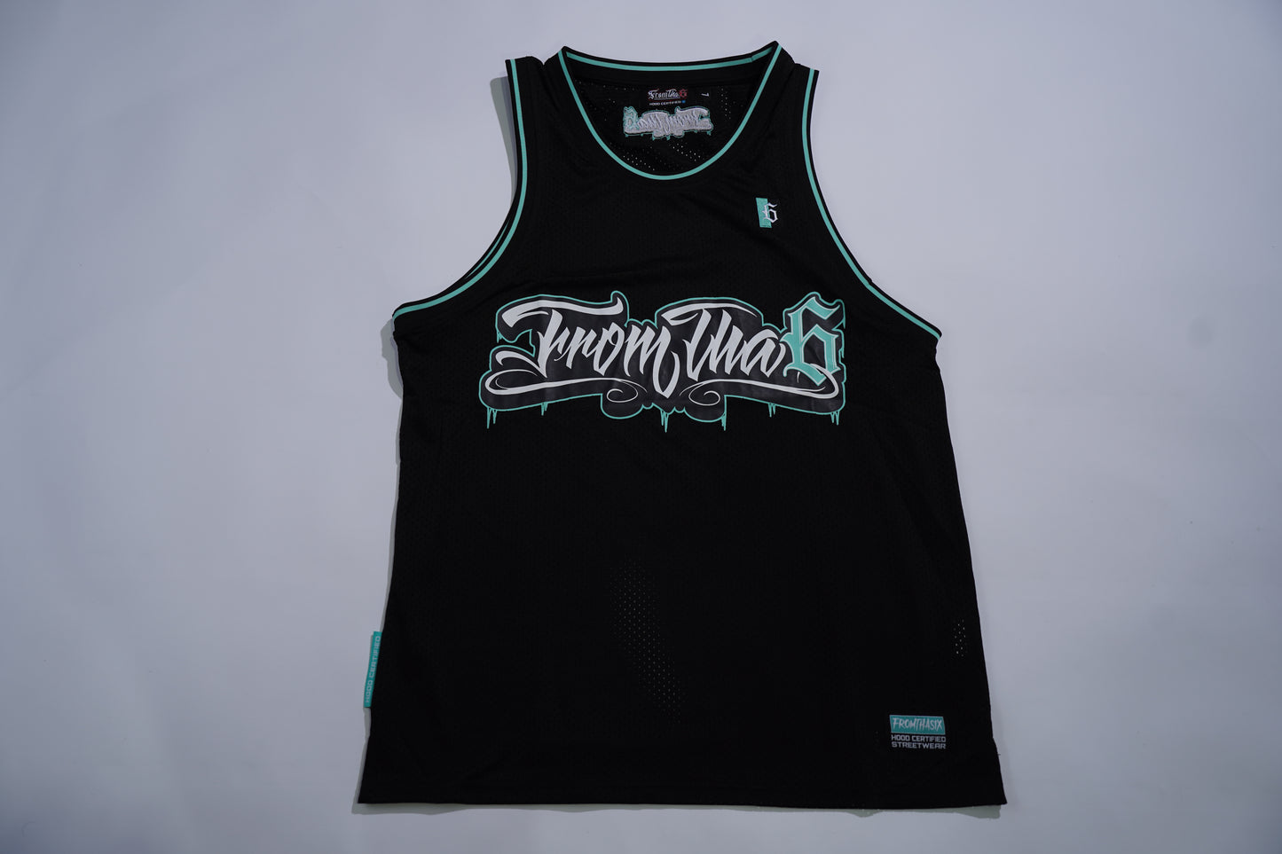 TIFFANY TEAL JERSEY SINGLET