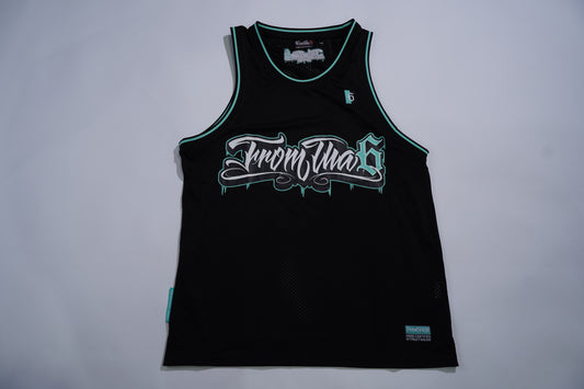 TIFFANY TEAL JERSEY SINGLET