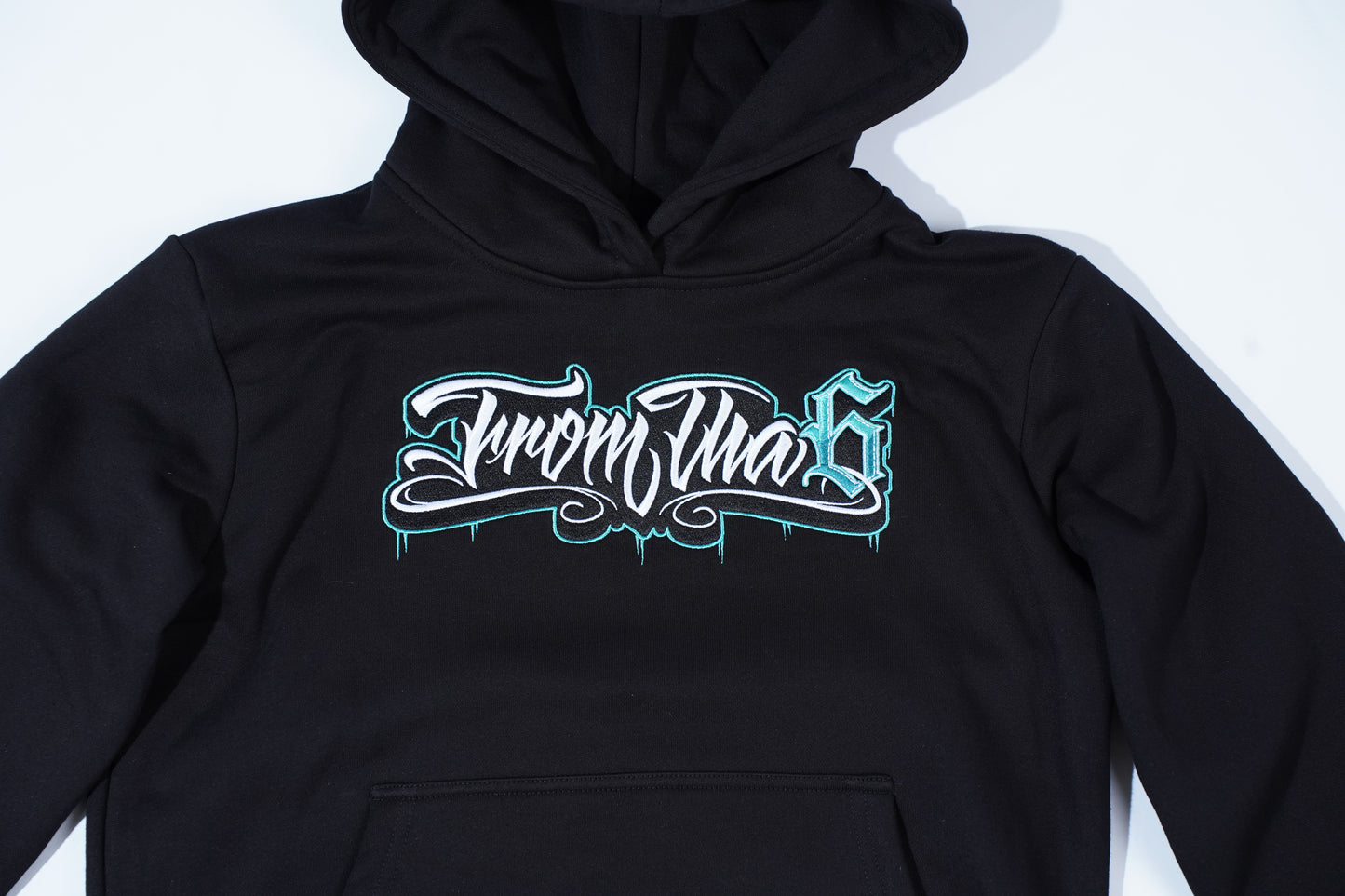 KIDS TIFFANY TEAL HOODIE