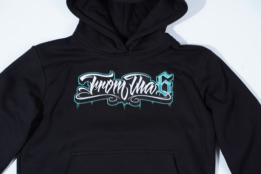 KIDS TIFFANY TEAL HOODIE