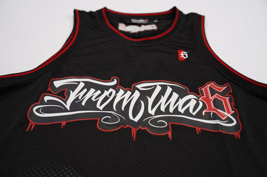 OG RED JERSEY SINGLET