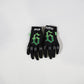 MUZZ GREEN RIDING GLOVES