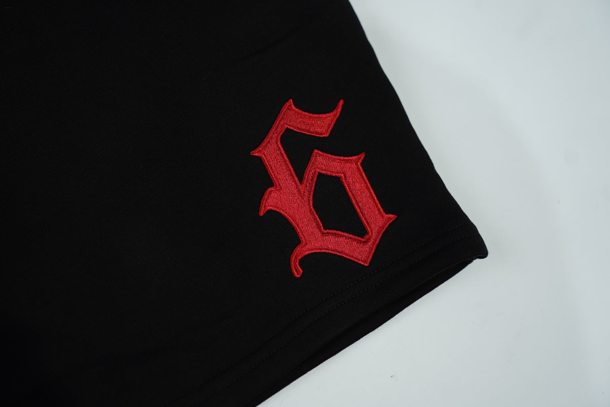 OG RED 6 COTTON SHORTS