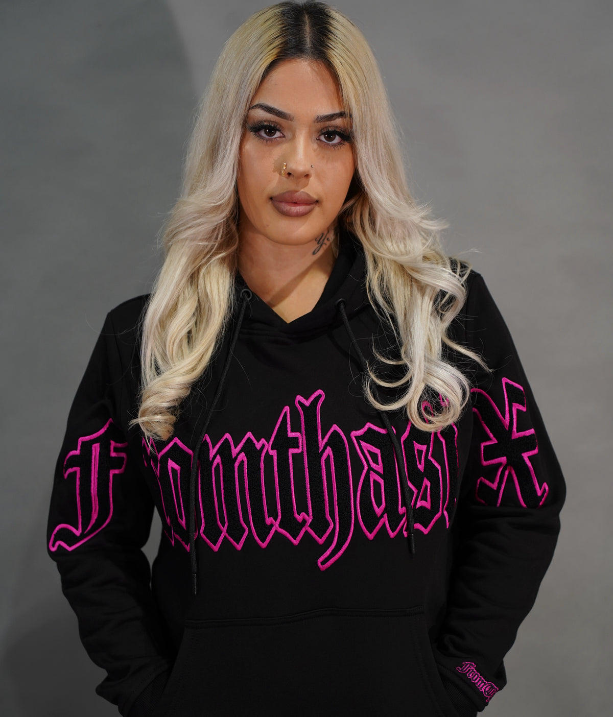 WOMENS BUBBLEGUM PINK FTS 2.0 HOODIE
