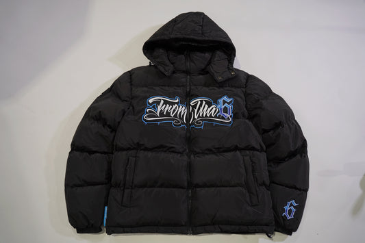 NIPSEY BLUE PUFFER JACKET
