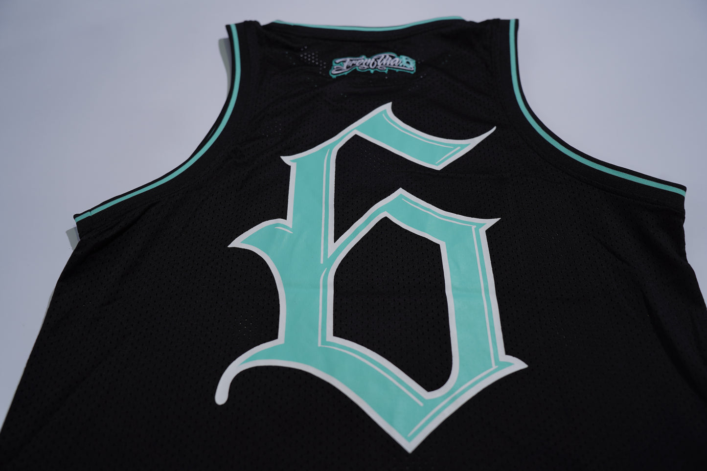 TIFFANY TEAL JERSEY SINGLET