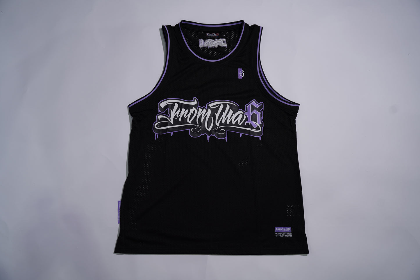 PIMP PURPLE JERSEY SINGLET