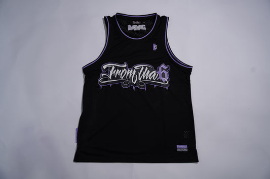 PIMP PURPLE JERSEY SINGLET