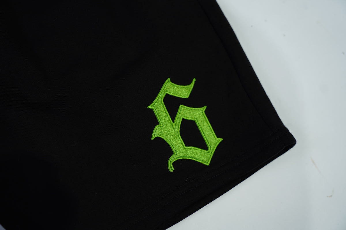MUZZ GREEN 6 COTTON SHORTS