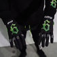 MUZZ GREEN RIDING GLOVES