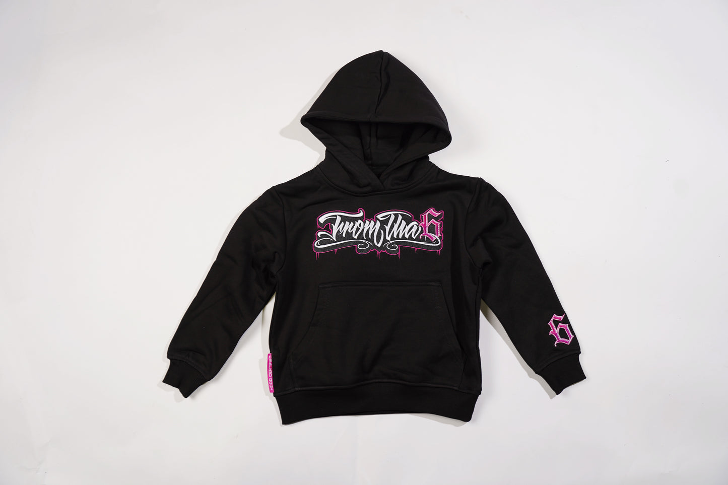 KIDS BUBBLEGUM PINK HOODIE