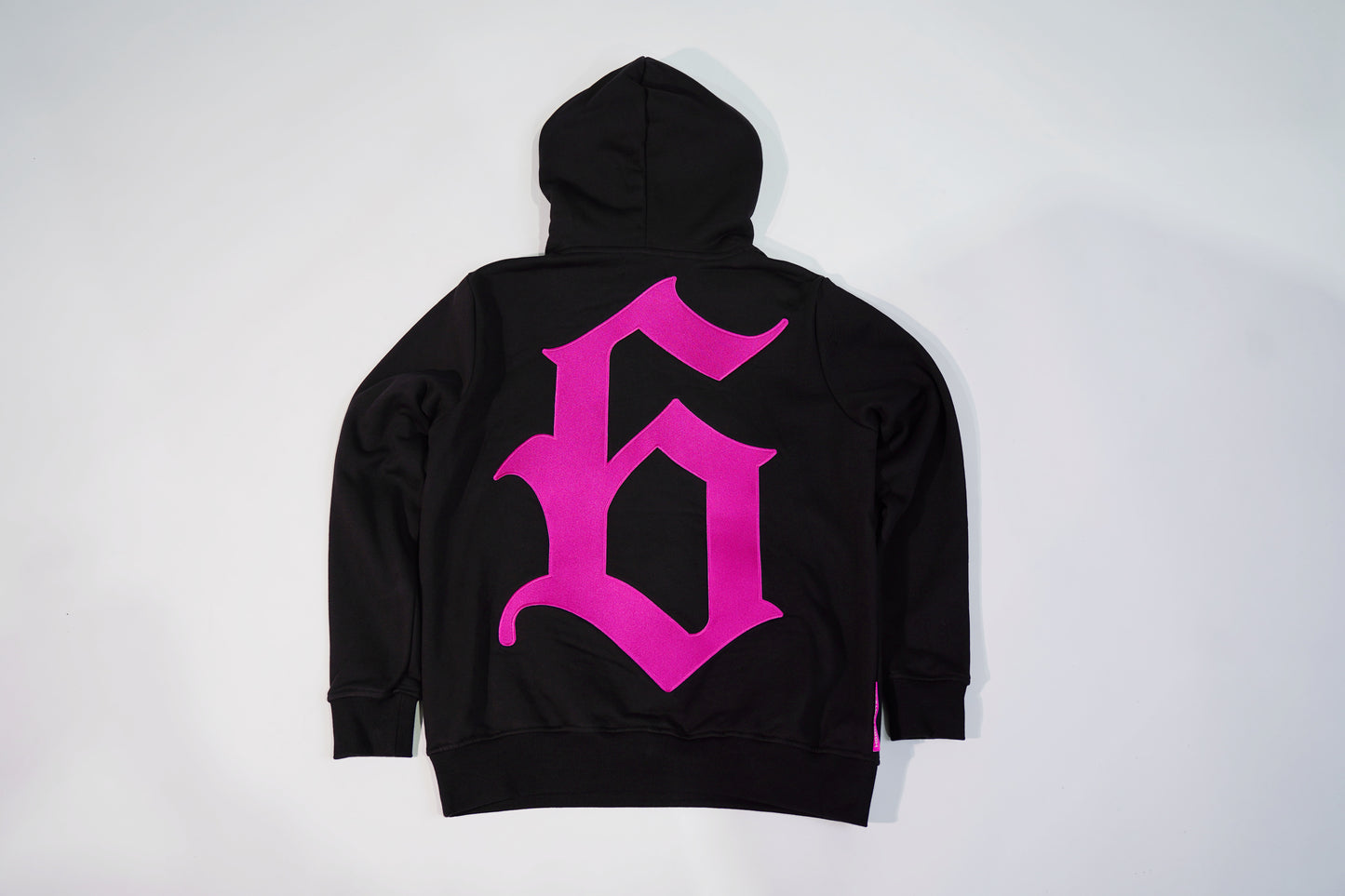 WOMENS BUBBLEGUM PINK 6 HOODIE