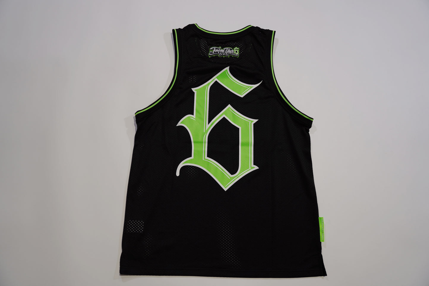 MUZZ GREEN JERSEY SINGLET