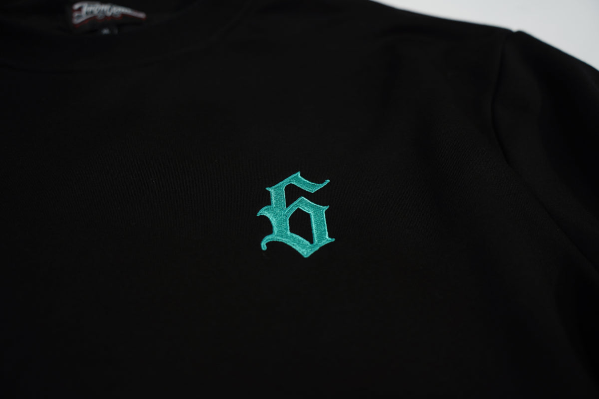TIFFANY TEAL 6 CREWNECK