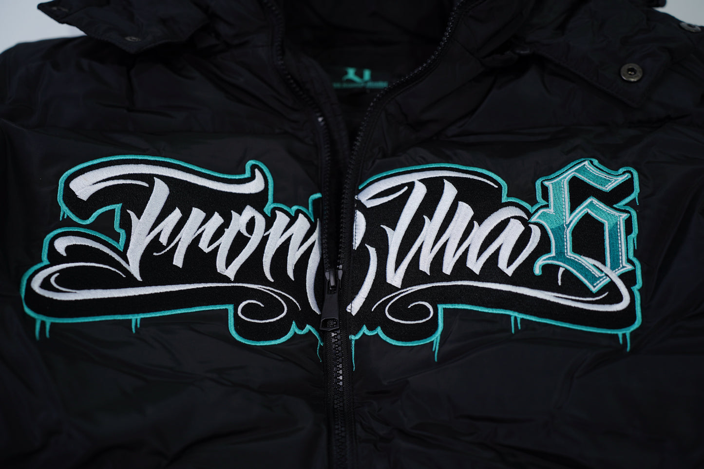 TIFFANY TEAL PUFFER JACKET