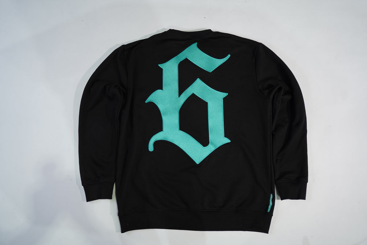TIFFANY TEAL 6 CREWNECK