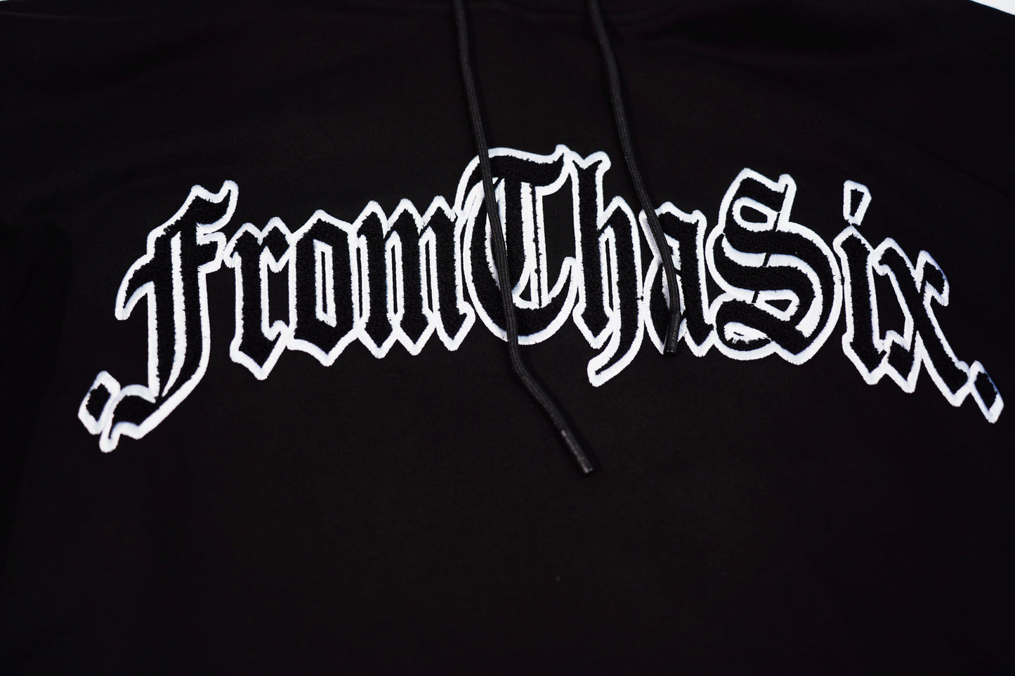 BLACK WHITE CERTIFIED HOODIE