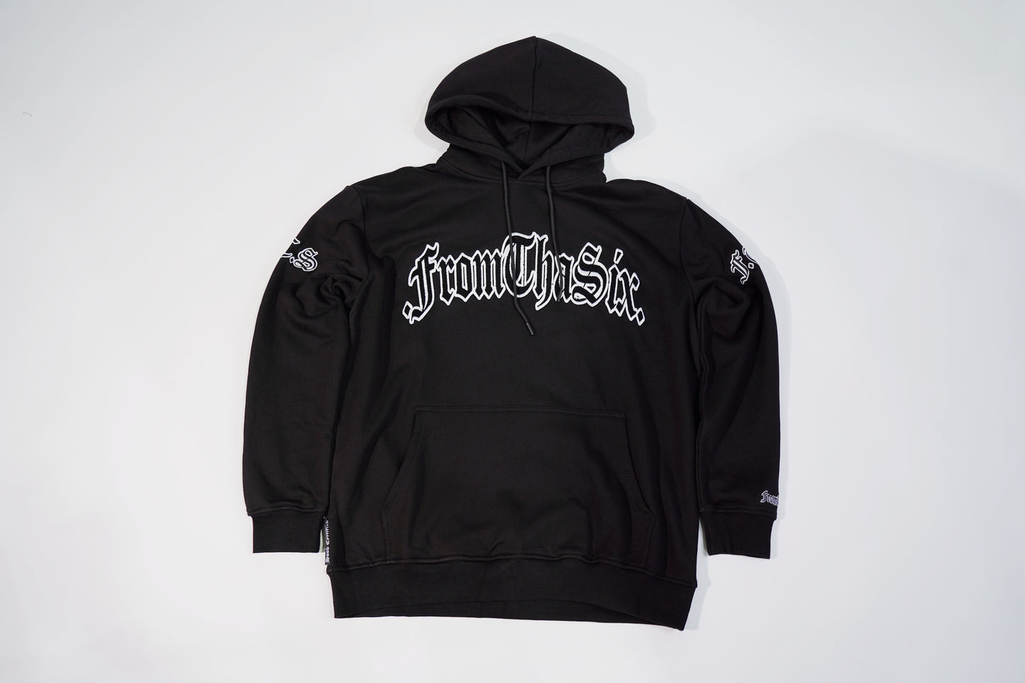 BLACK WHITE CERTIFIED HOODIE