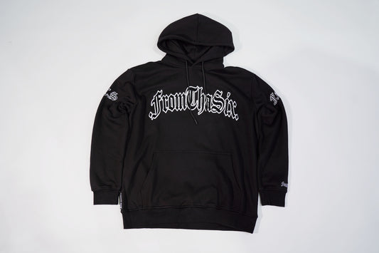 BLACK WHITE CERTIFIED HOODIE