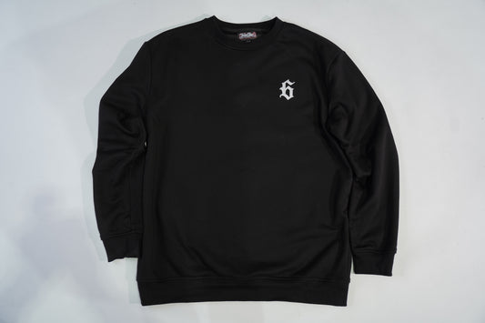 BLK/WHT 6 CREWNECK
