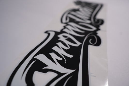 MIDNIGHT BLACK STICKER