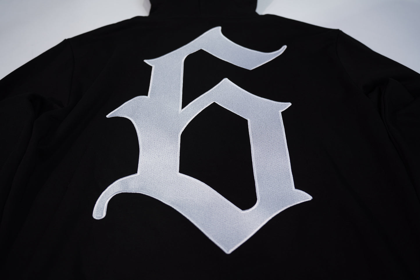 BLK/WHITE 6 HOODIE