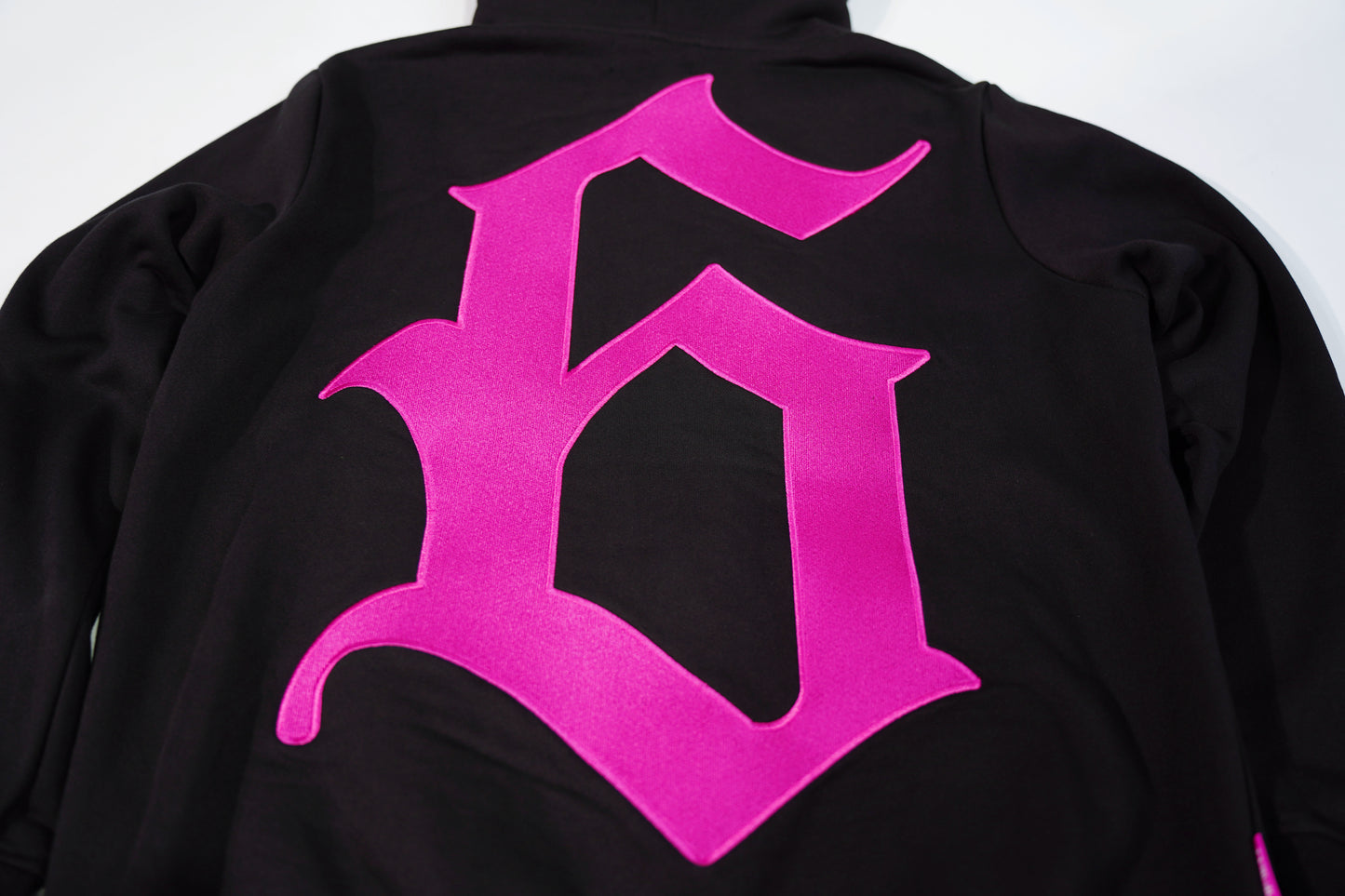 WOMENS BUBBLEGUM PINK 6 HOODIE