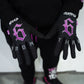 BUBBLE GUM PINK RIDING GLOVES