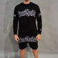 BLK/WHT FTS CREWNECK