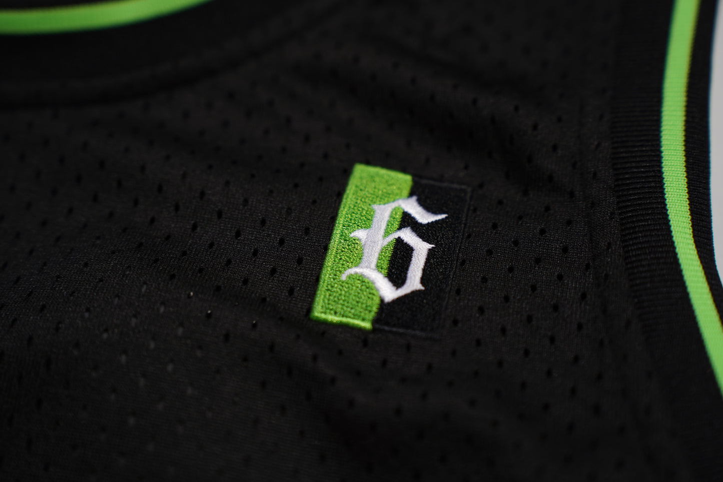 MUZZ GREEN JERSEY SINGLET