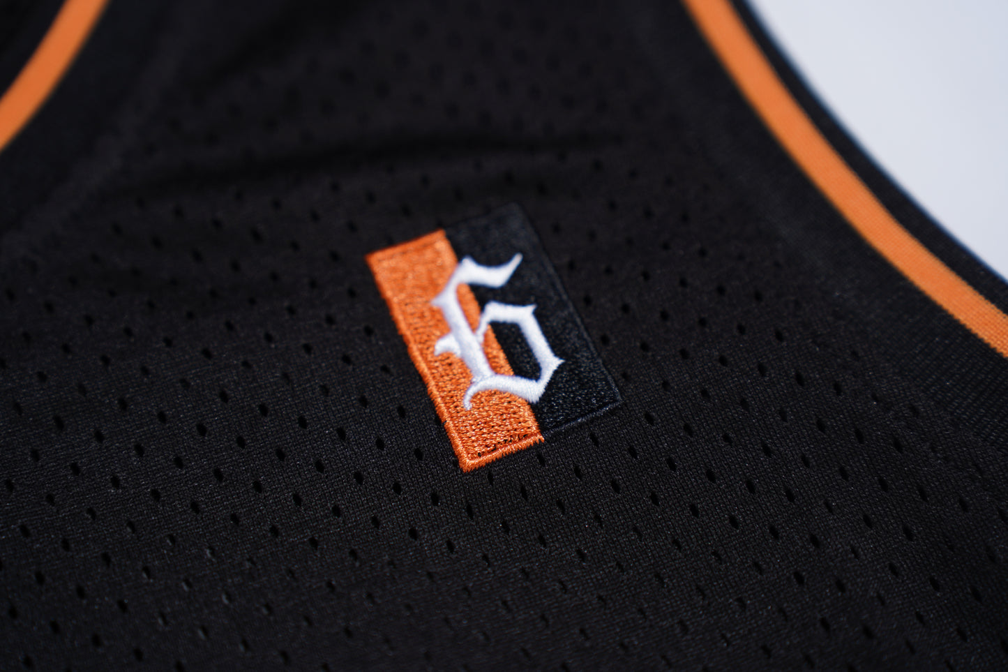 SUNSET ORANGE JERSEY SINGLET