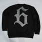 GUN GREY 6 CREWNECK