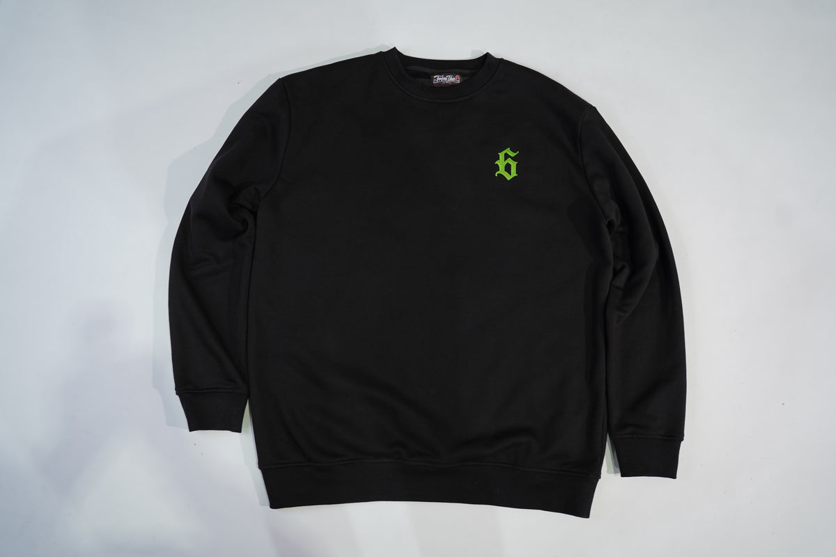 MUZZ GREEN 6 CREWNECK