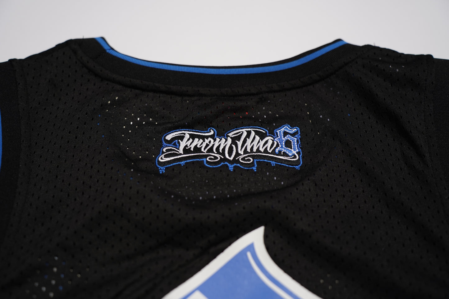 NIPSEY BLUE JERSEY SINGLET