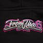 WOMENS BUBBLEGUM PINK HOODIE