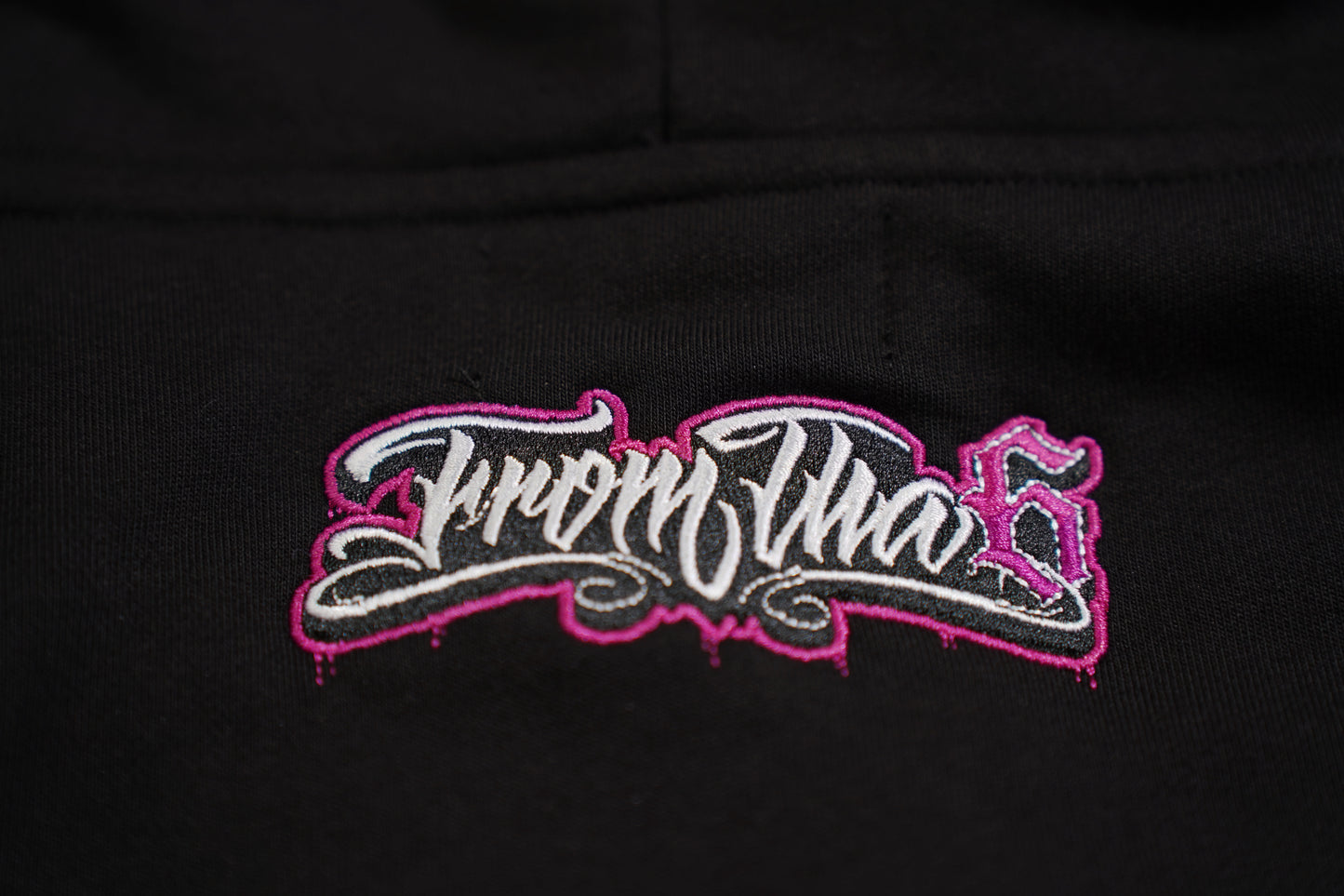WOMENS BUBBLEGUM PINK HOODIE