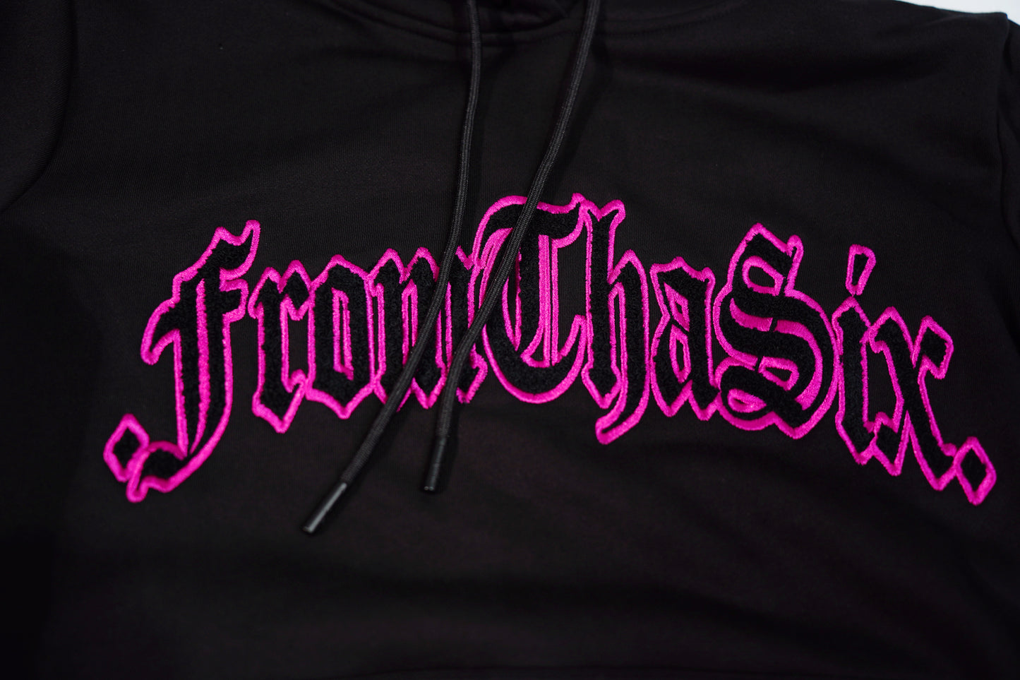 WOMENS BUBBLEGUM PINK CERTIFIED HOODIE