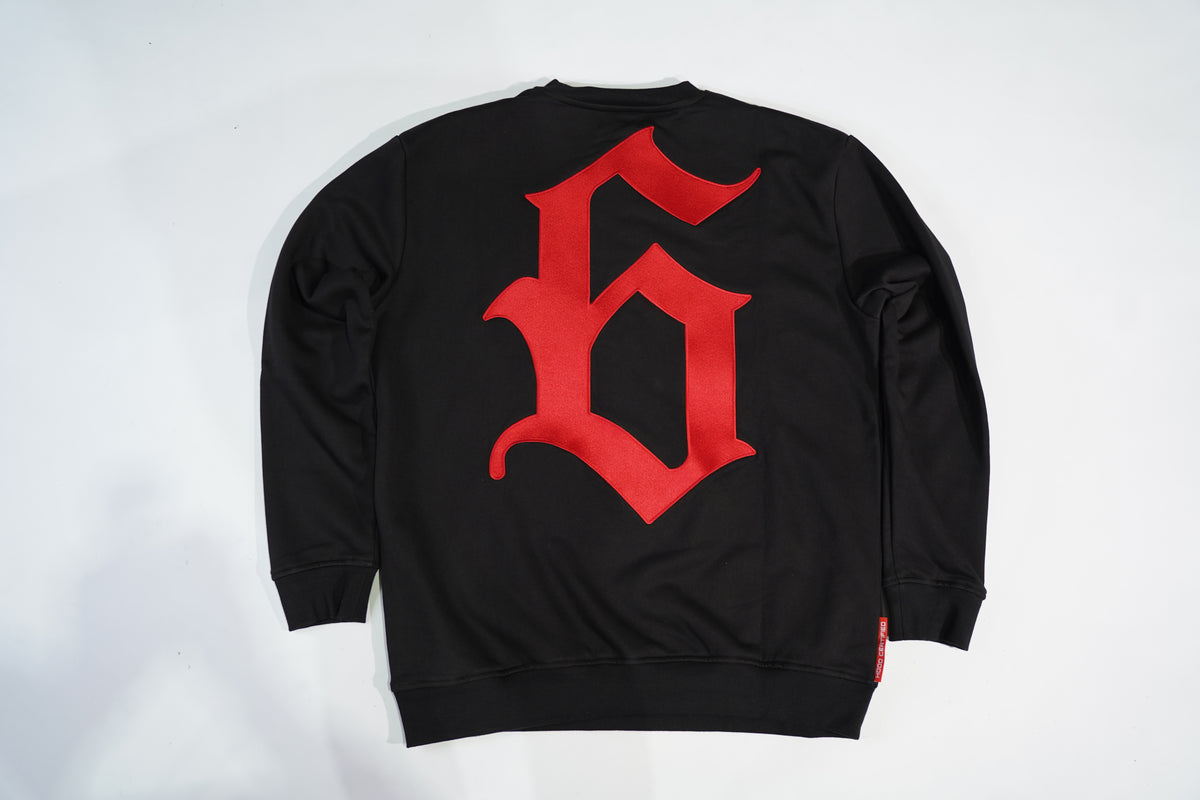 OG RED 6 CREWNECK