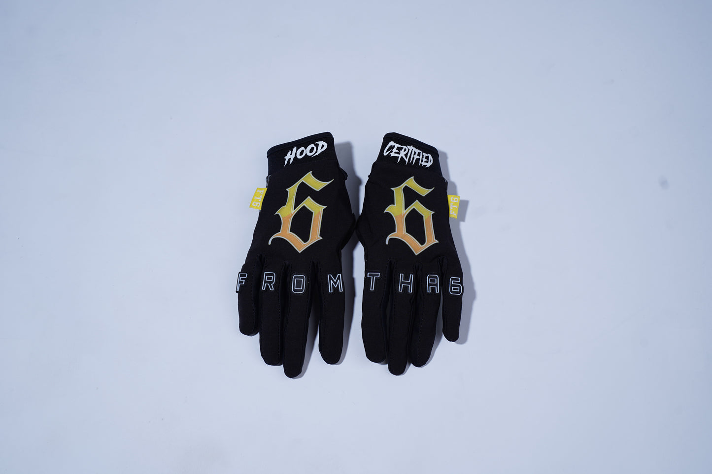 BUMBLEBEE YELLOW RIDING GLOVES