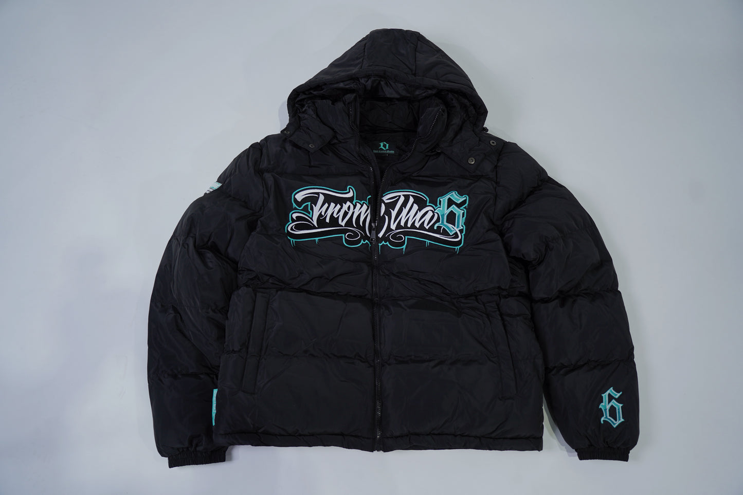 TIFFANY TEAL PUFFER JACKET
