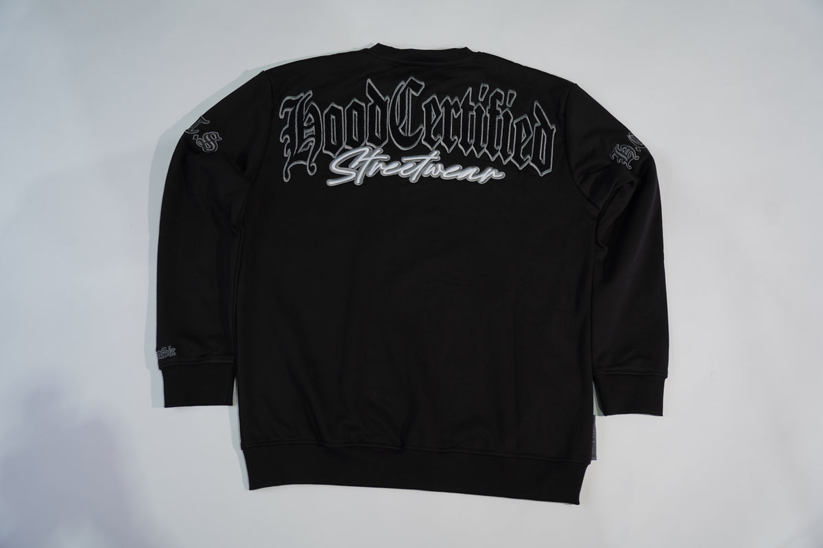 GUN GREY FTS CREWNECK