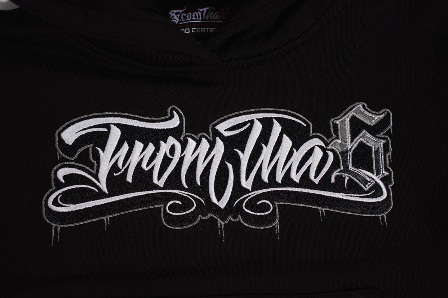 KIDS GUN GREY HOODIE