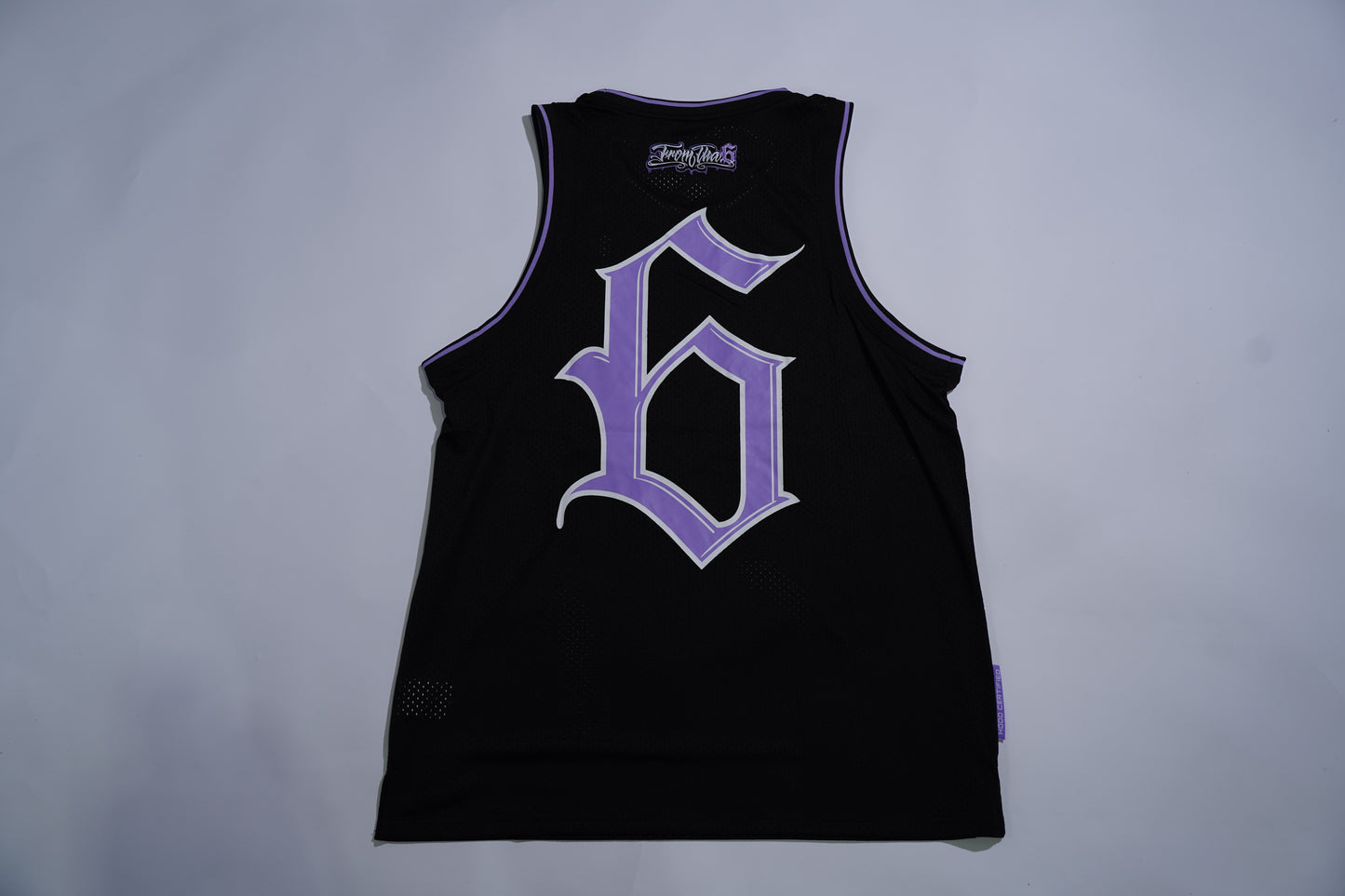 PIMP PURPLE JERSEY SINGLET