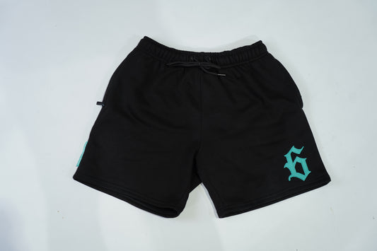 TIFFANY TEAL 6 COTTON SHORTS