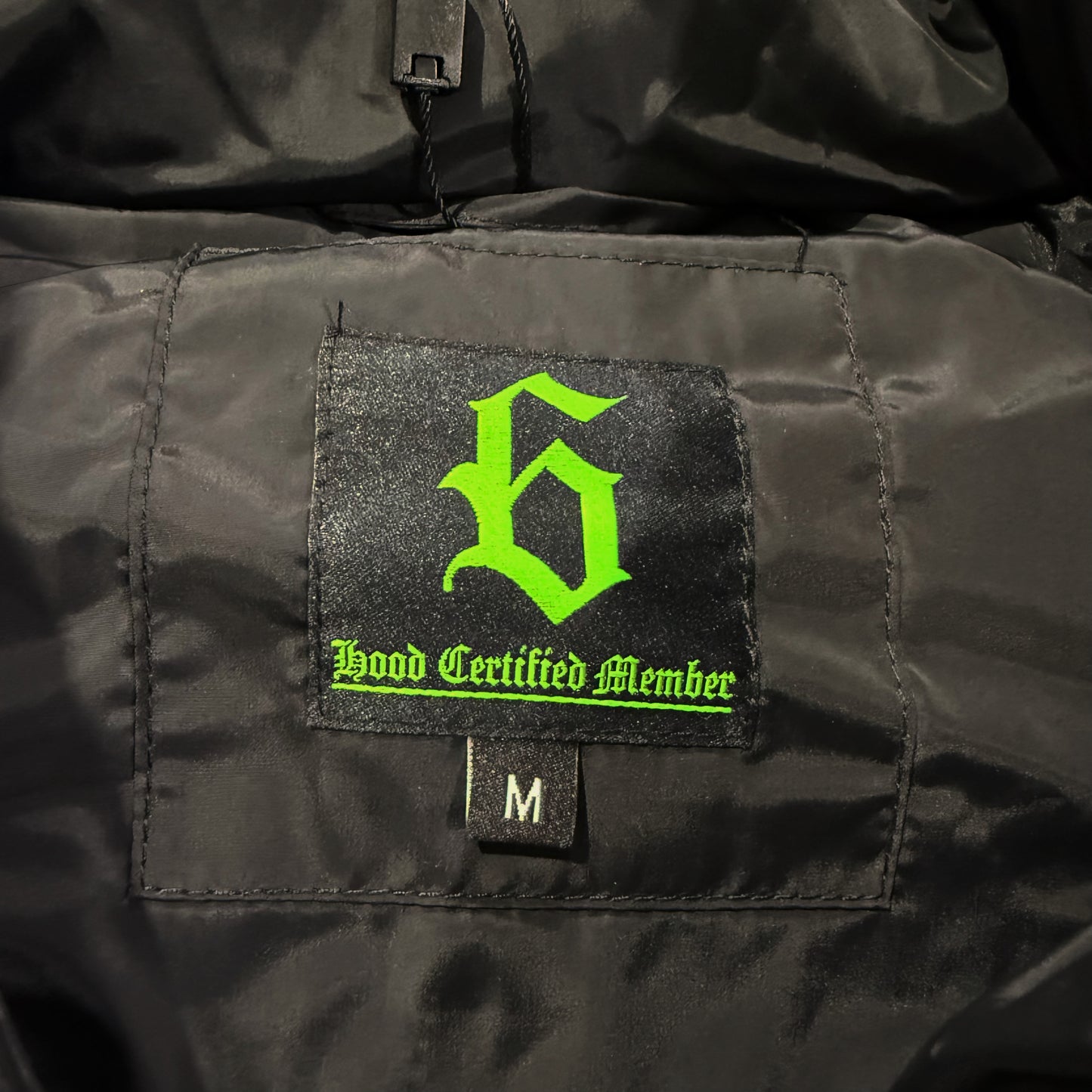 MUZZ GREEN PUFFER JACKET