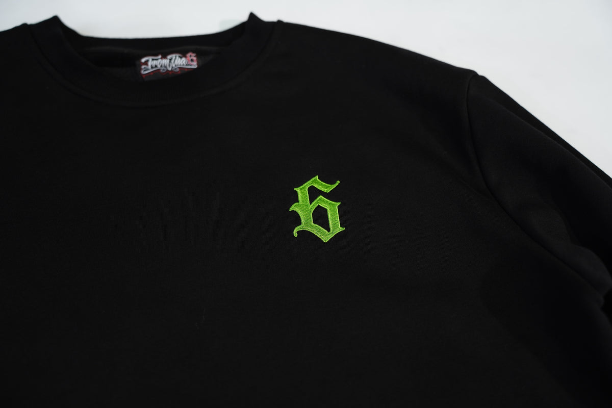 MUZZ GREEN 6 CREWNECK
