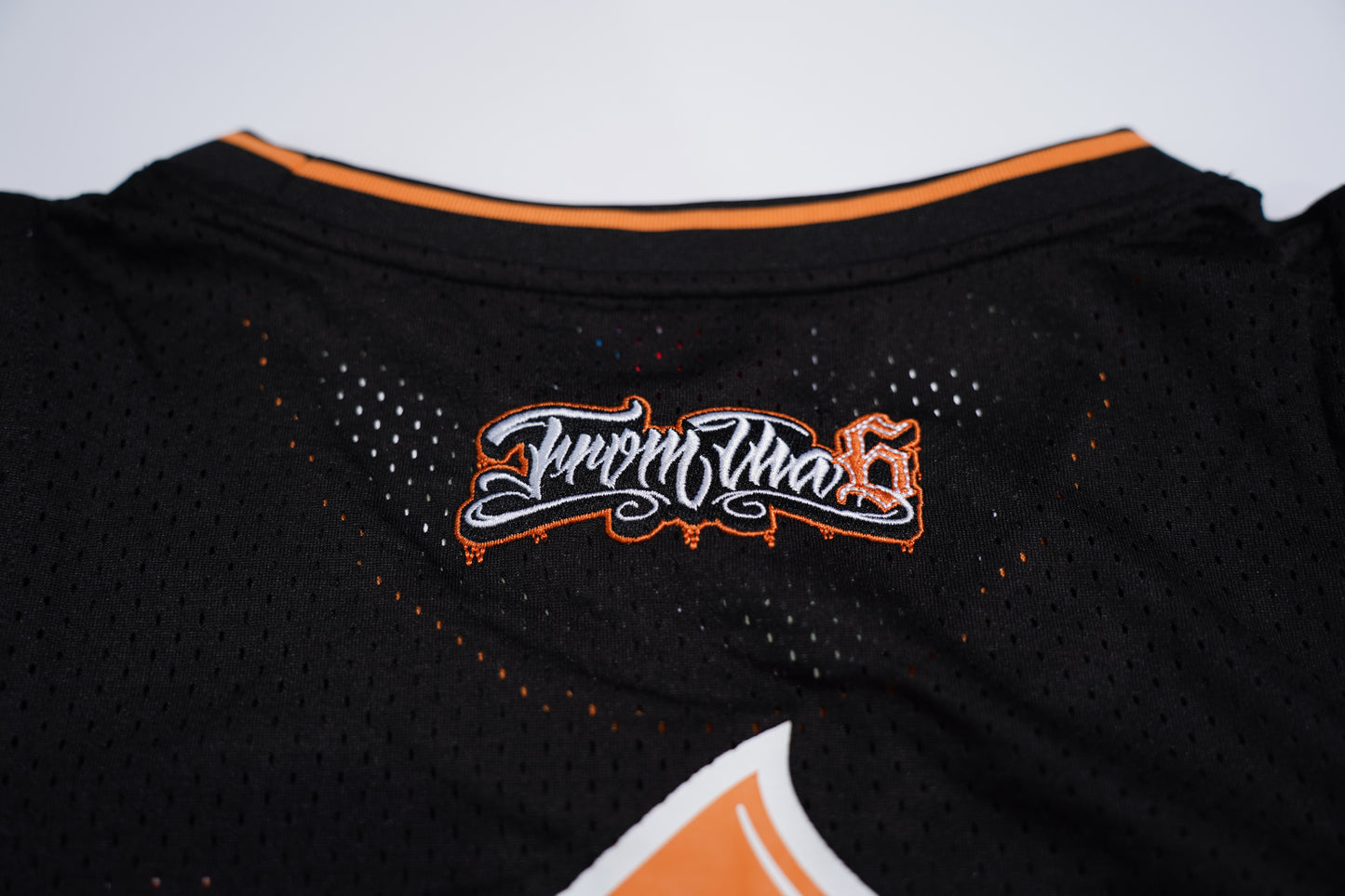 SUNSET ORANGE JERSEY SINGLET