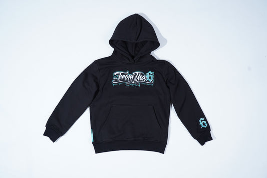 KIDS TIFFANY TEAL HOODIE