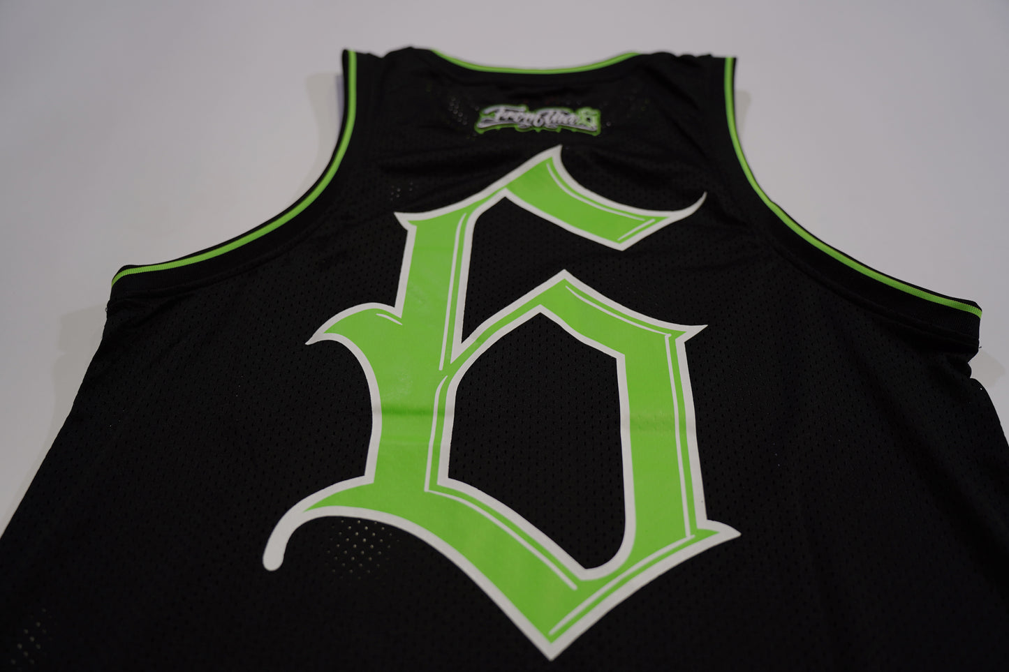 MUZZ GREEN JERSEY SINGLET